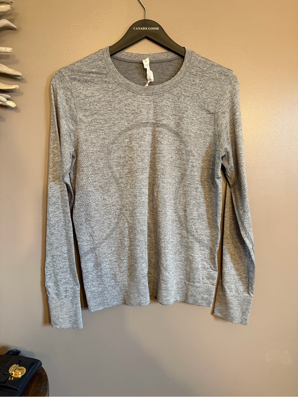 Lululemon Long Sleeve Swifty in Grey